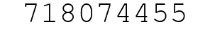 Number 718074455.