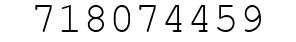 Number 718074459.