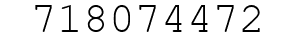 Number 718074472.
