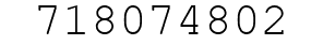 Number 718074802.