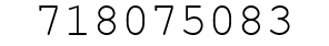 Number 718075083.