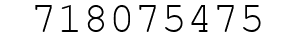 Number 718075475.