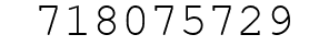 Number 718075729.
