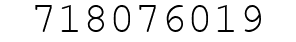 Number 718076019.