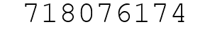 Number 718076174.
