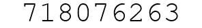 Number 718076263.