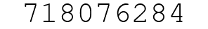 Number 718076284.