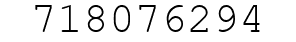 Number 718076294.