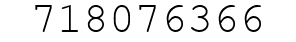 Number 718076366.