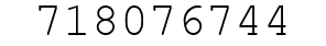 Number 718076744.