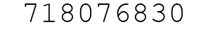 Number 718076830.