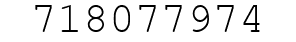 Number 718077974.