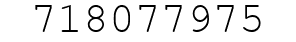 Number 718077975.