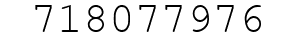 Number 718077976.