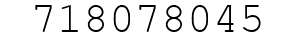 Number 718078045.