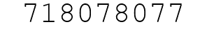 Number 718078077.