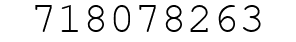 Number 718078263.