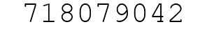Number 718079042.