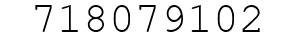 Number 718079102.