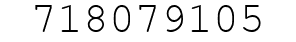 Number 718079105.