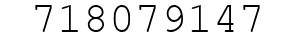 Number 718079147.