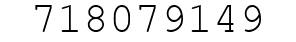 Number 718079149.