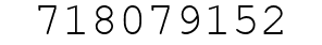 Number 718079152.