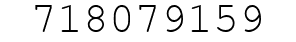 Number 718079159.