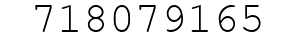 Number 718079165.