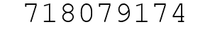 Number 718079174.