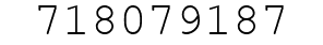 Number 718079187.