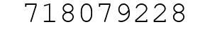 Number 718079228.