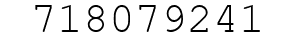 Number 718079241.