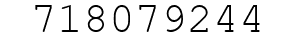 Number 718079244.