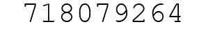 Number 718079264.