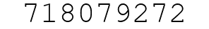 Number 718079272.