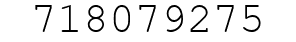 Number 718079275.