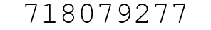 Number 718079277.