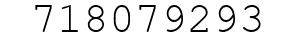 Number 718079293.