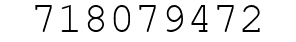 Number 718079472.