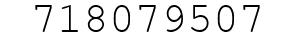 Number 718079507.
