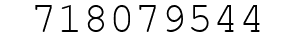 Number 718079544.