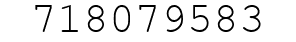 Number 718079583.