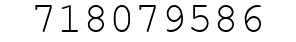 Number 718079586.