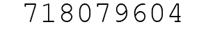 Number 718079604.