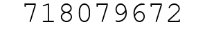 Number 718079672.