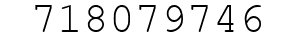 Number 718079746.
