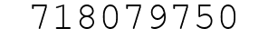 Number 718079750.