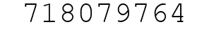 Number 718079764.