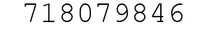Number 718079846.